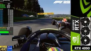 F1 23 Ultra High Settings, Ray Tracing 4K | RTX 4090 | i9 13900K