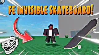 Roblox FE Skateboard Script | Invisible Skateboard! | Works in all Games | Hydrogen,Fluxus,Delta