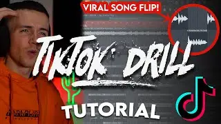 FLIPPING A TIKTOK SONG INTO A UK DRILL BEAT (UK Drill Remix Tutorial - FL Studio 20)