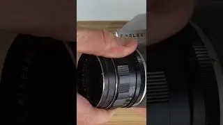 Ricoh Singlex TLS M42 Lens Removal and Mounting