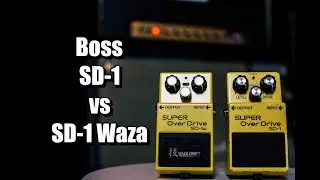 Boss SD-1 vs Boss SD-1 Waza Craft Comparison