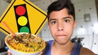 24 HORAS SÓ COMENDO COMIDA DE RUA!!
