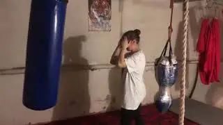Стиль тигра и факелы.
