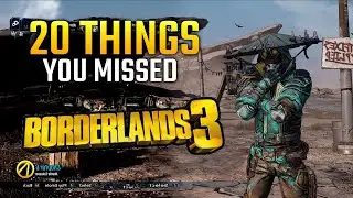 20 Things you missed in Borderlands 3