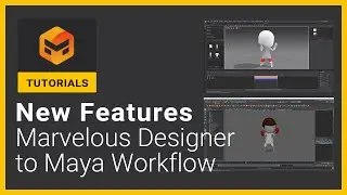 Marvelous Designer 11 New Features: Marvelous Designer to Maya Workflow