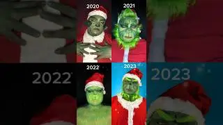 GRINCH ANTES E DEPOIS🎄QUAL SEU PREFERIDO ? #antesedepois #evolution #evolução #makeup