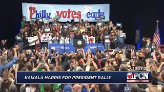 Election 2024: Kamala Harris Philadelphia Rally (10/27/2024)