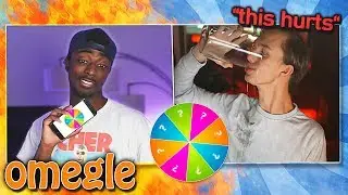 1 SPIN = 1 DARE on Omegle... Wheel Roulette Challenge