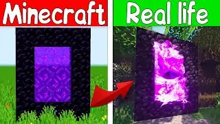 Realistic Nether Portal - Realistic minecraft
