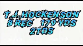 Hockenson out runs a demon 👹 Seattle Seahawks vs Detroit Lions.