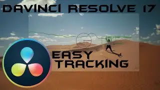 Objekt Tracking / verfolgung - DAVINCI RESOLVE 17 -  Tutorial Deutsch Anfänger Guide