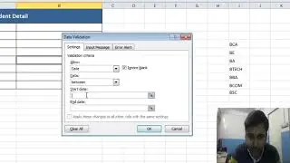 Data Validation in Excel in Hindi - Complete explanation