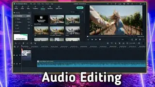 Filmora X Audio Editing | Filmora X Video Editing Tutorial | Nishant One