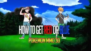 Pokemon MMO 3D | How To Get Blue And Red Skin!