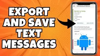 How to Export Text Messages From Android as a PDF