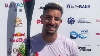 Portugal’s Messias Baptista clinches world gold in men’s K1 200m in Samarkand