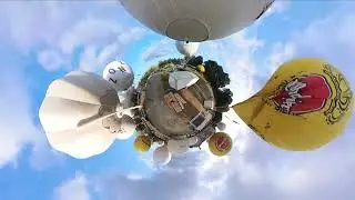 GORDON BENNET 2024 GAS FILLING TIMELAPSE 360 EARTH VIEW #gordonbennet #360 #timelapse #gasballoons