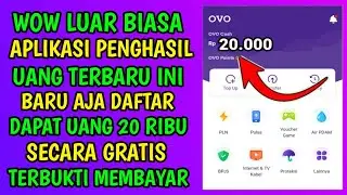 BARU RILIS APLIKASI PENGHASIL UANG TERBARU BARU DAFTAR DAPAT UANG 20 RIBU SECARA GRATIS