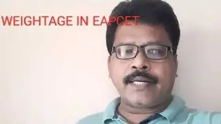 Breaking News: No Weightage in EAPCET...First Year Exams?