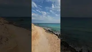 Best Walking Route, Formentera island, Spain 