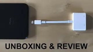 Lightning to HDMI Adapter Unboxing & Review!