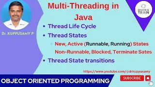 90 Thread life cycle - State Transitions of Thread in Java