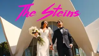 The Steins \\ Wild Vegas Elopement at the Little White Wedding Chapel