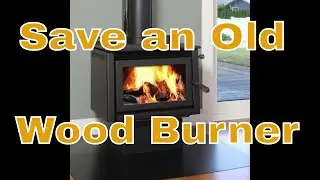 Restore 25 year old Wood Burner- Make DIY Fire Proof Bricks