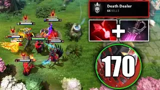 AXE BREAK DOTA2 HISTORY 4 TIMES RAMPAGE STREAKS ( 170 STACKS )