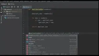 Python - Find The Smallest Number In A List