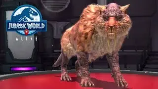 Смилодон Гибрид - Смилоцефалозавр Jurassic World Alive