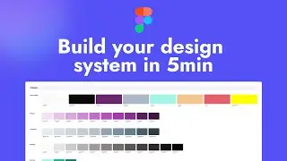 Build your design system in less than 5min