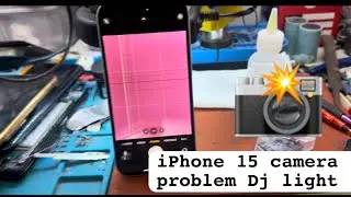 iPhone15 camera problem DJ lesar light 💡