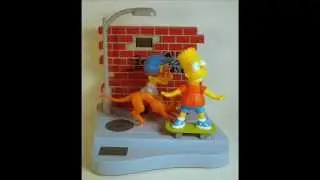 Bart and Millhouse Talking Alarm Clock