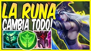 😱¡ÉSTA RUNA lo CAMBIA TODO! +10000 CURACIÓN con ASHE SOPORTE😱 *WTF*