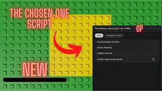 Roblox The Chosen One Script