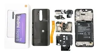 Разбираем смартфон Redmi Note 8 pro teardown smartphone