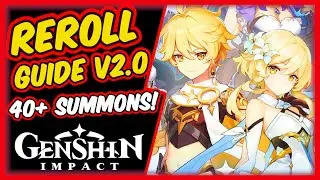 Genshin Impact Updated Reroll Guide | 40+ Summons in 30-40 Minutes!