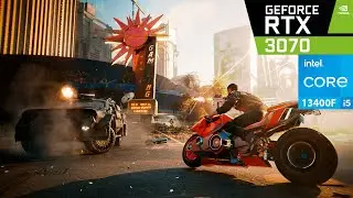 RTX 3070 + Intel Core i5 13400F - Cyberpunk 2077 - Benchmark 1080p Ultra RT (multiple presets)