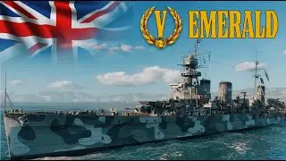 HMS Emerald Британский легкий крейсер в WORLD OF WARSHIPS. Прохождение ВОРЛД ОФ ВАРШИПС /Любезности