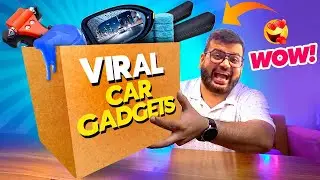 I Bought CHEAP Car Gadgets From Amazon 🚗 Testing VIRAL Car Gadgets Under ₹500 - Ep #29