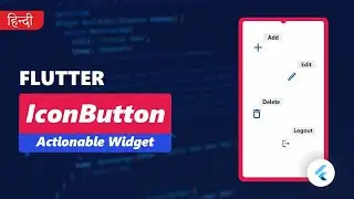IconButton Widget in flutter | 