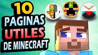 ✅ 10 Páginas de Internet ÚTILES para Minecraft!!