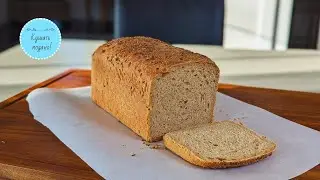 Basic homemade wheat-rye sourdough bread that everyone can make!