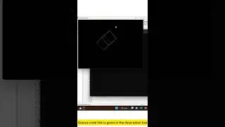 Draw a 3D cube with animation using C language in computer graphics.
