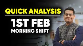 JEE Main 2023 | 1st Feb Morning Shift Analysis in 60 seconds | MathonGo | Anup Sir
