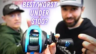 Comparing Some Of The BEST Baitcasters Under $100 (Shimano, Okuma, Kastking, Piscifun)