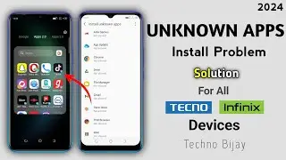 Unknown Apps Install Problem Solution For Tecno and Infinix Mobiles 🔥 | Fix Auto App Install Problem