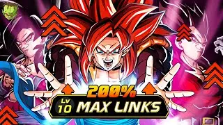 ABSOLUTO SIN SENTIDO!!!!!!!! GOGETA SUPER SAIYAN 4 LR SUPER EARLY EZA SHOWCASE | Dokkan Battle