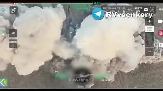 Уничтожение БМ Козак ВСУ перевозившим БК